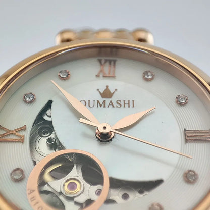 Women's Wristwatch Luxury Fashion Watch For Women Mechanical watch Ladies Elegant Gift Waterproof 5ATM Clock Reloj 82S0 movement