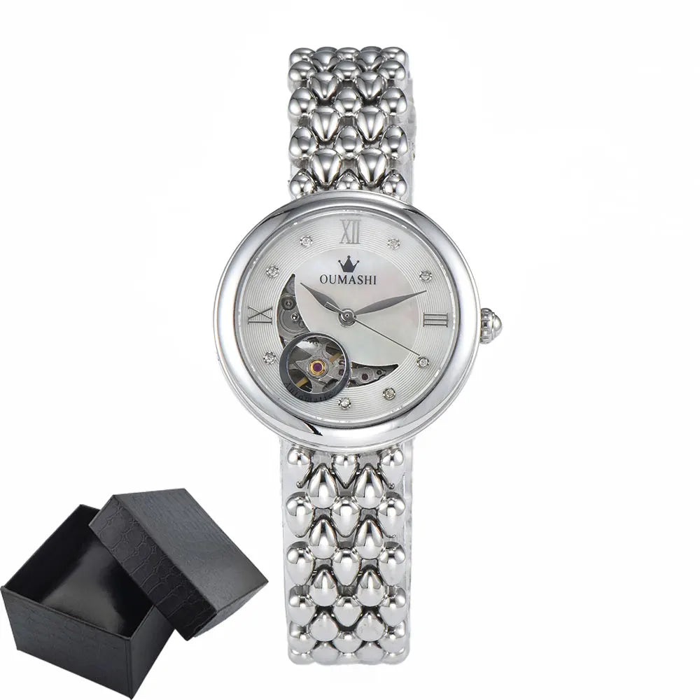 Women's Wristwatch Luxury Fashion Watch For Women Mechanical watch Ladies Elegant Gift Waterproof 5ATM Clock Reloj 82S0 movement