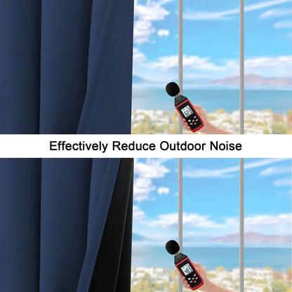 Blackout Door Curtain Thermal Insulated Room Darkening Privacy Doorway Curtain Window Treatment Room Divider Curtains for Closet